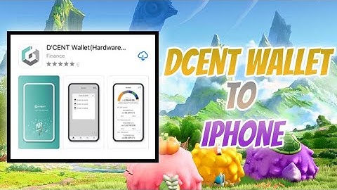 HOW TO CONNECT DCENT WALLET TO IPHONE TUTORIAL | D