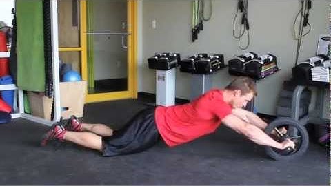GoFit Ab Wheel Kneeling Leg Rollout