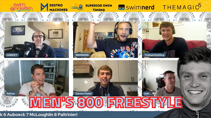 American Bobby Finke wins Men's 800 Freestyle, com...