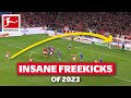 Precision &amp; Power Unleashed 🚀 Bundesliga&#39;s Best Free-Kick Goals 2023