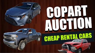 CHEAP RENTAL CARS AT COPART