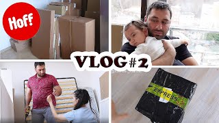 VLOG#2- ПОКУПКА МЕБЕЛИ ДЛЯ ДОМА из Hoff /сборка КУХНИ  И КРОВАТИ🎁