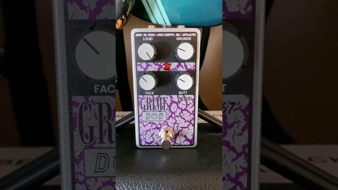 Nerdvana Grime Review & Demo | DOD FX69 Grunge Pedal Clone - YouTube