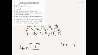 GCSE Key Skills round 2