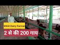 2 देसी गाय से शुरू की थी डेयरी आज 200 गाय । जयपुर में दूध सप्लाई । successful dairy farmer