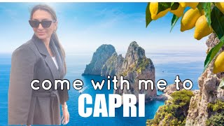 CAPRI , ITALY  OFF season | Sophie Scents 2024