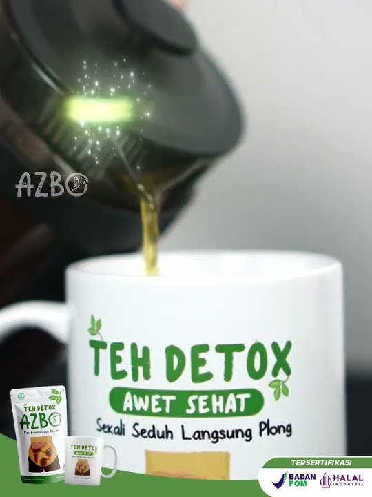 Aman ga sih minum Azbo Teh Detox Setiap Hari?