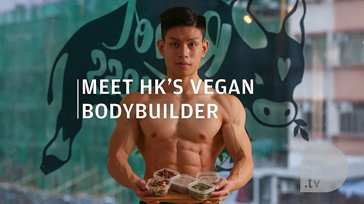 Meat-free bodybuilder Chui Hin-chun shows how he k...