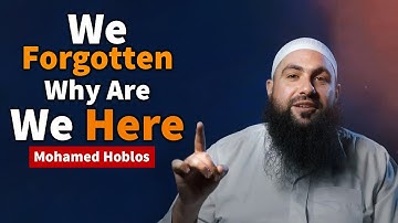 We Forgotten Why Are We Here ! Very Touching Speech ! Mohamed Hoblos