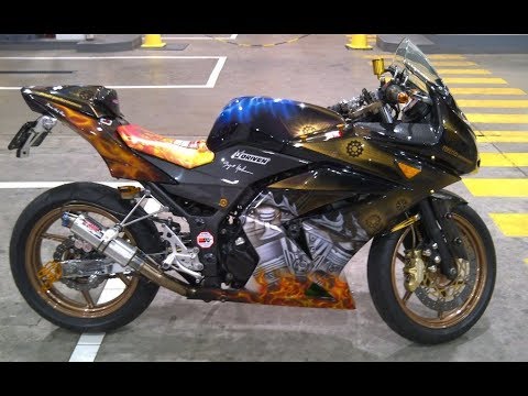 Tm2 Video Modifikasi Motor  Kawasaki Ninja  250 Airbrush 