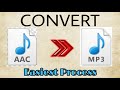 How To Convert AAC to mp3 file easily | how to change aac to mp3 format | Be Tech UTuber