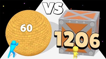 PUSH HARDER: Math Game (vs) RESCUE PUSH: Ball Run 3D