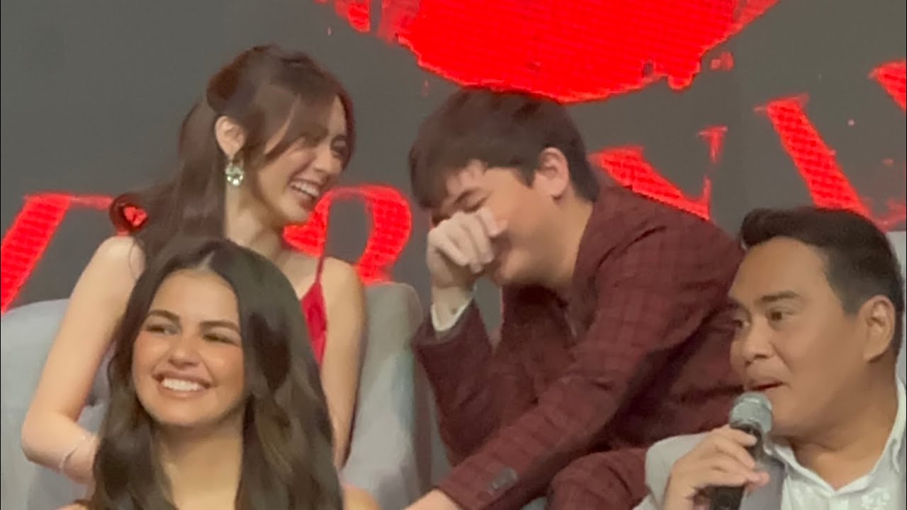 Seth Fedelin tinanong kung nanligaw kay Francine Diaz | Dirty Linen finale mediacon