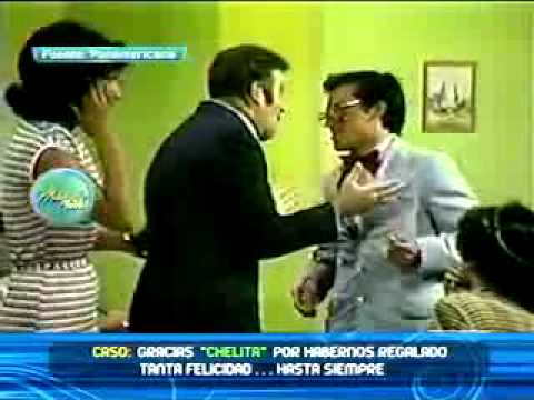 Magaly transmite imágenes de Chelita en sus inicios en Risas y Salsa