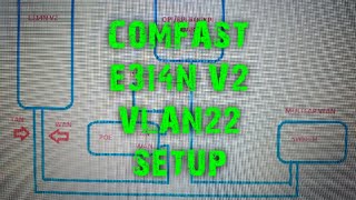 Comfast e314n V2 VLAN setup!😱 |Click Description for the files|
