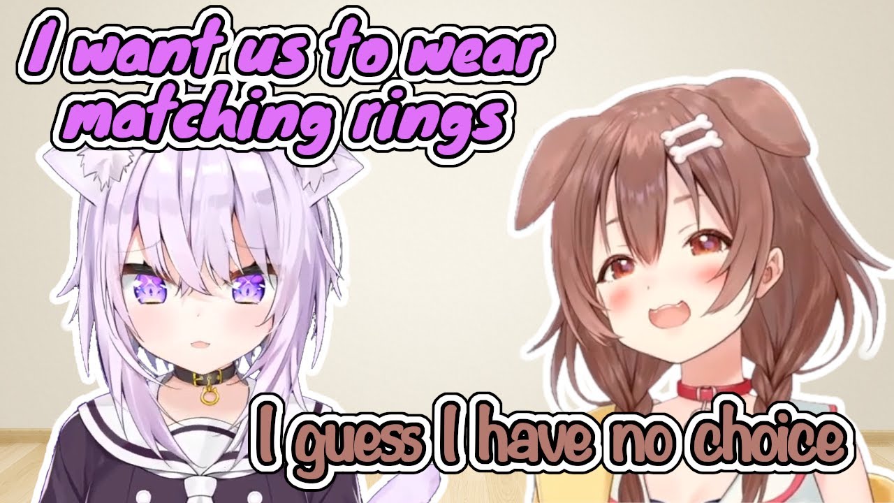 Okayu Acts Like A Spoiled Child When She's With Korone