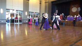 Silver Quickstep Final.Huy, Nastassia, Seb, Chiara.