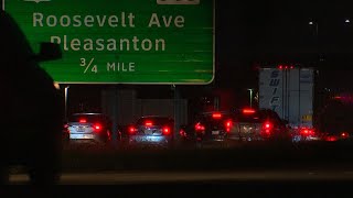 Woman hit by vehicle, killed while walking on Loop 410 on South Side