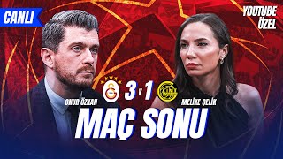 Galatasaray - Bodoglimt Maç Sonu Özel Canlı Yayın Melike Çelik - Onur Özkan Youtube Özel