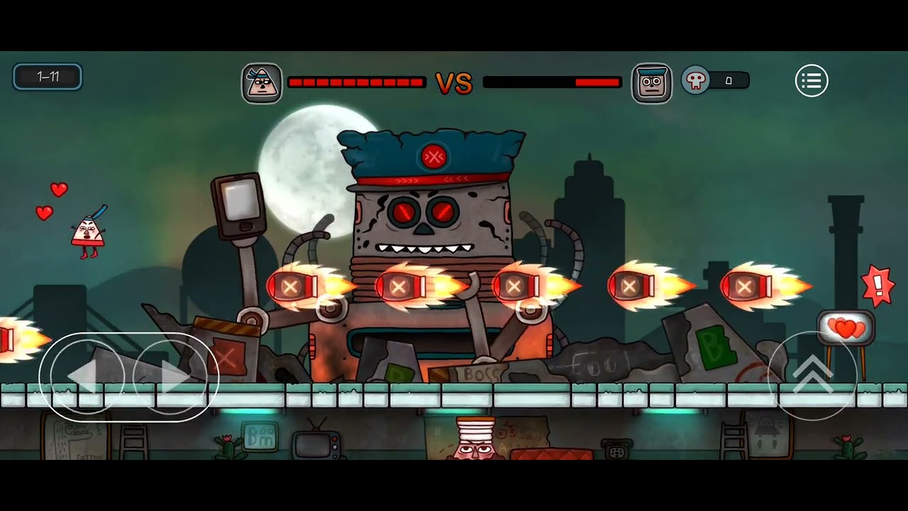 Little Triangle Factory Level 11 Boss