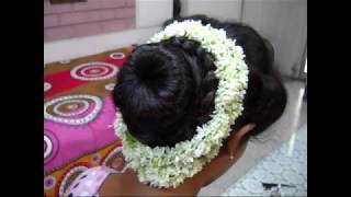 A Traditional Indian Bun hairstyle. Bridal hairstyle // Wedding hairstyle // Party hairstyle // A Traditional Indian Bun hairstyle. Bridal hairstyle // Wedding hairstyle // Party hairstyle //