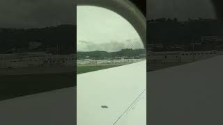 Rainy Take off in Montego Bay, Jamaica🇯🇲🌧️