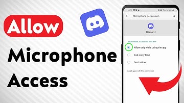 How to Allow Microphone Access On Discord (Updated)