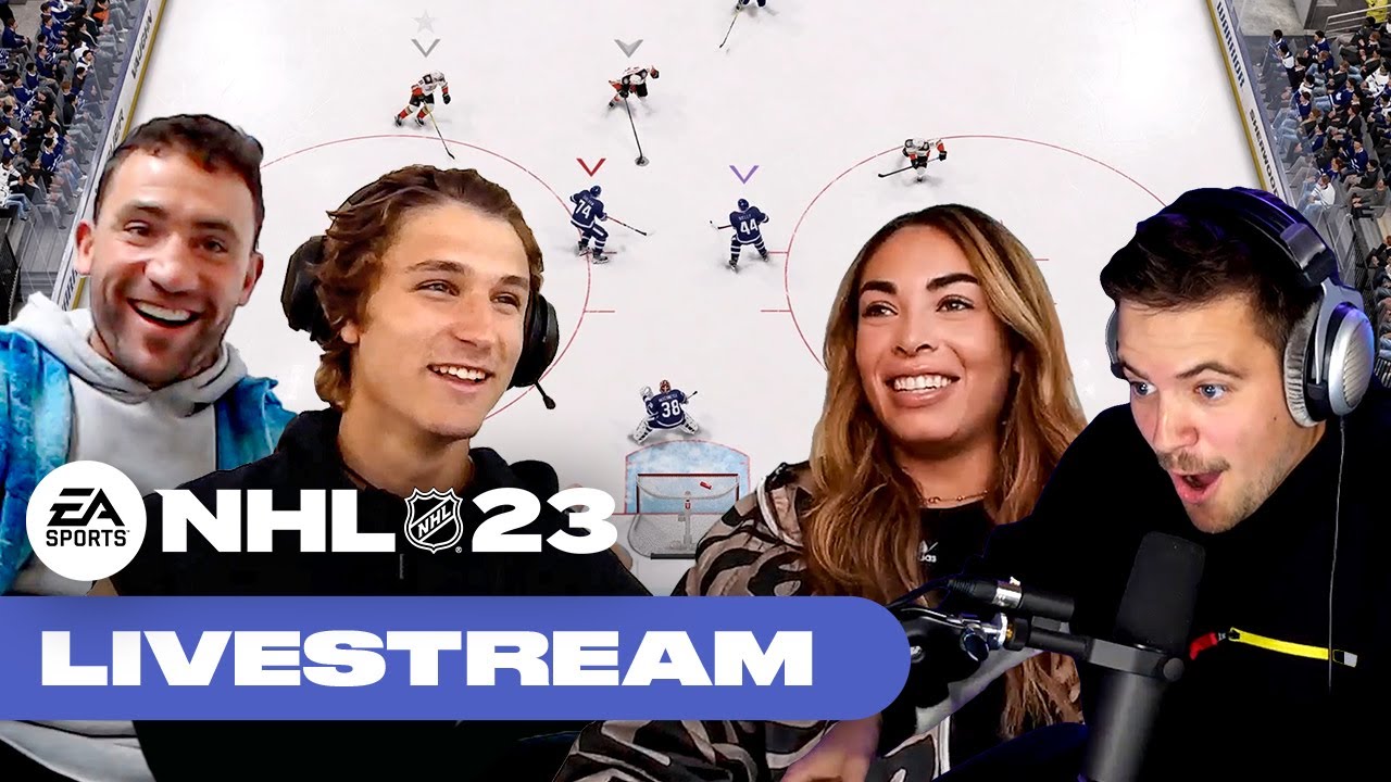 NHL 23 LIVE STREAM Team Zegras Vs