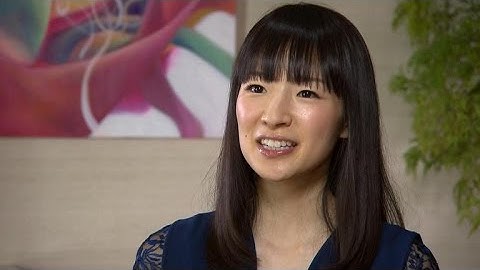 Decluttering queen Marie Kondo