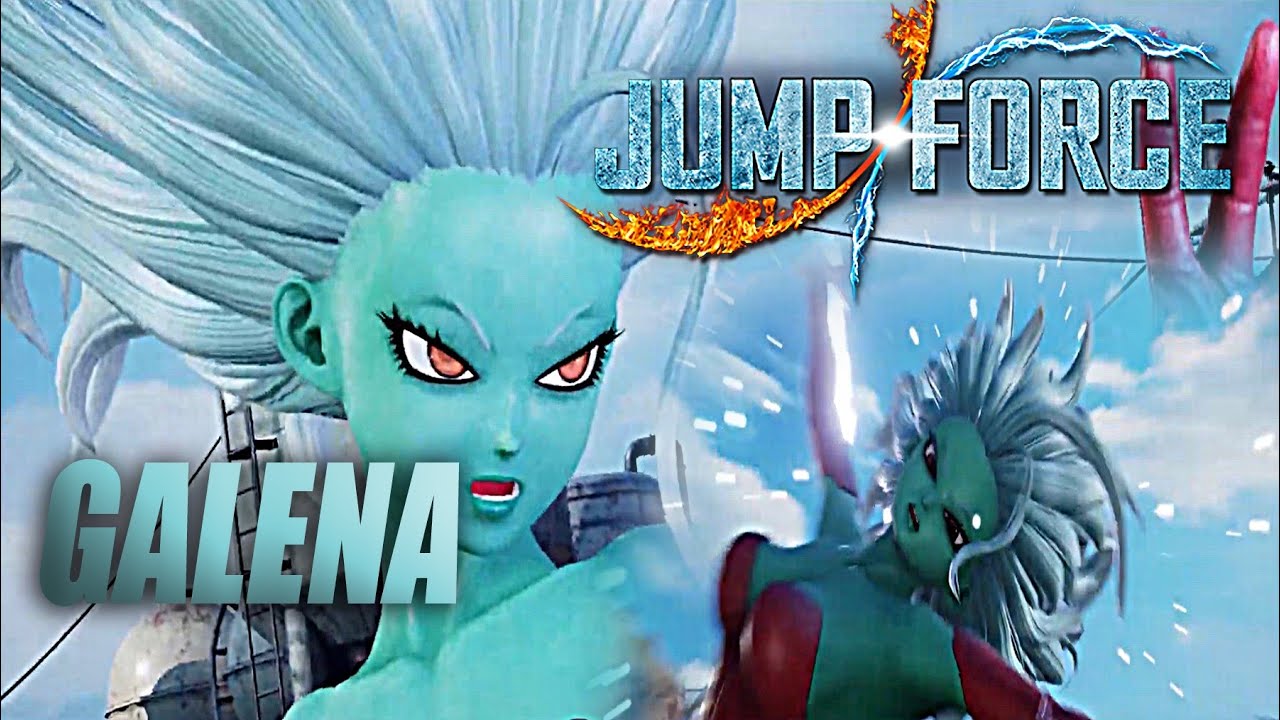 Galena Gameplay Trailer Free DLC - JUMP FORCE