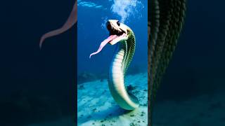 Siput Kerucut (Cone Snail) dan Ular Laut (Sea Snake) hewan laut beracun#ai#animals#shorts