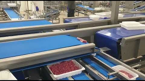 Automated Tray Loading Line - Beef