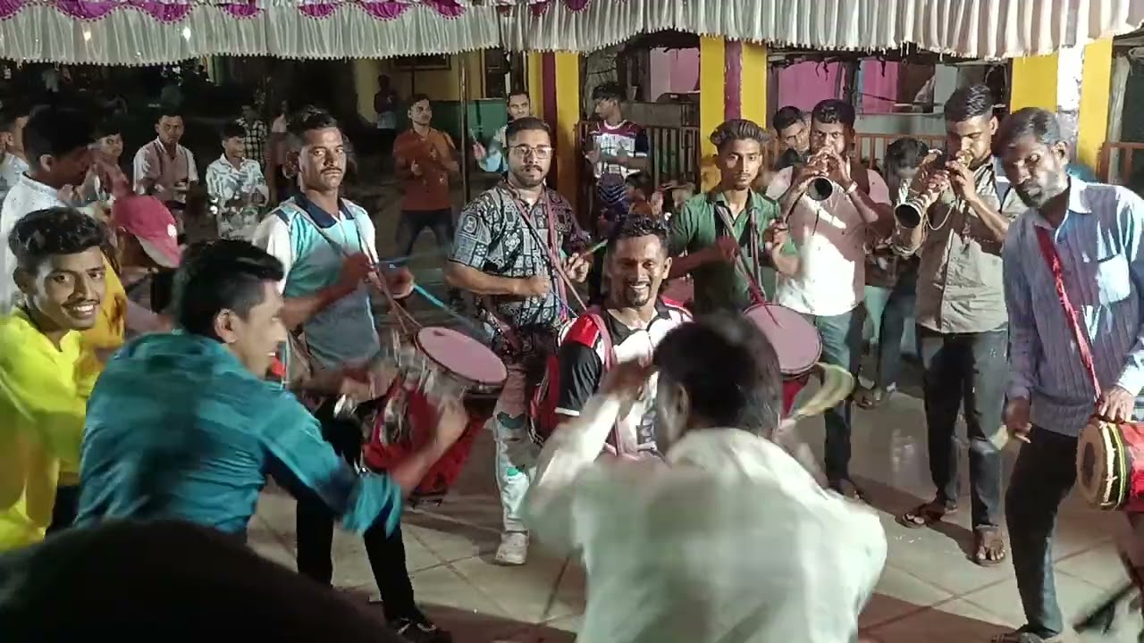 खालुबाजा शेल👑 प्रशांत सकपाळ (बारक्या)🎺🥁+लेझिम पथक म्होपरे🎆📱8237583403🌈🌠