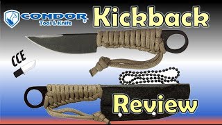 Review of the Condor KICKBACK Neck Knife