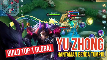 Yu Zhong Beast Mode - Build Top Global Yu Zhong ~ MLBB
