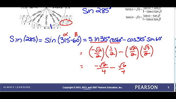 5 3   Sum and Difference Formulas