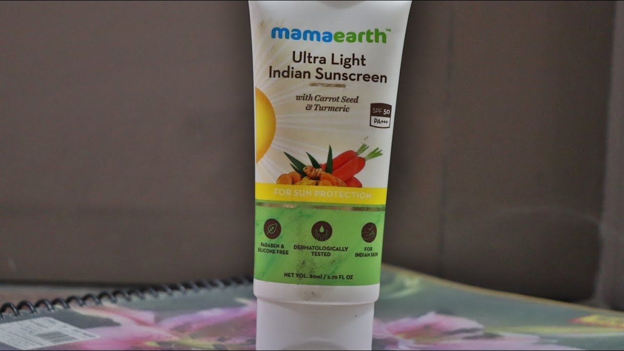 mamaearth sunscreen spf 50
