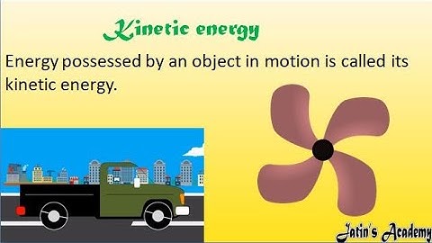 Kinetic Energy concept numericals chapter 4 energy class 8th physics icse @jatinacademy