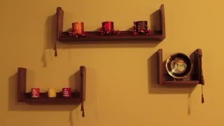 U Shaped Wall Mounted Shelves Decorative Wall Shelves, add a refreshing element to your home. They spice up your home