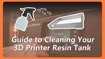 ApexMaker X1 - How to Clean Your resin 3D Printer Resin Vat