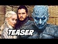 Game Of Thrones Season 8 Teaser - Jon Snow and White Walkers Easter Eggs Breakdown