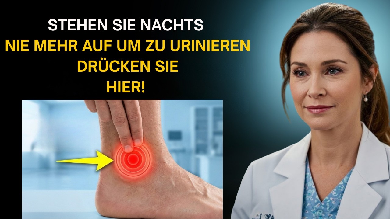 Nachts zum Wasserlassen aufwachen? Drücken Sie diesen „versteckten Punkt“ an Ihrem Knöchel.