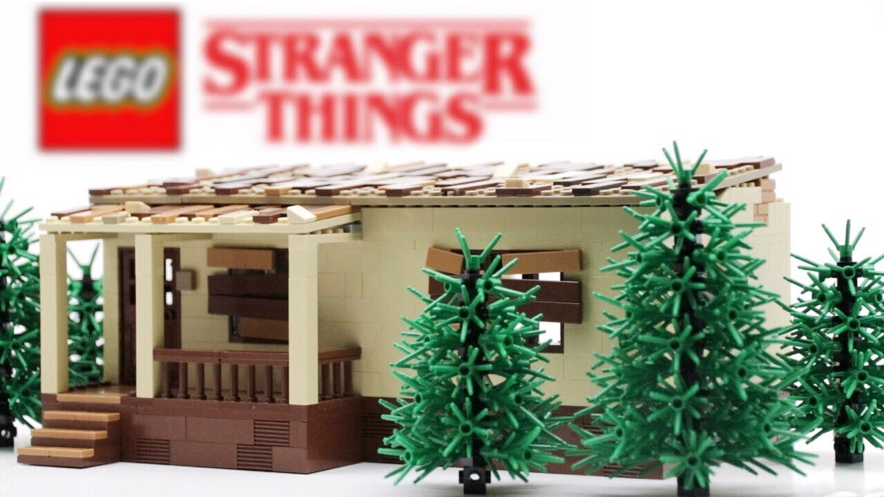 Hopper's Cabin From STRANGER THINGS in LEGO! (Stranger Bricks 01