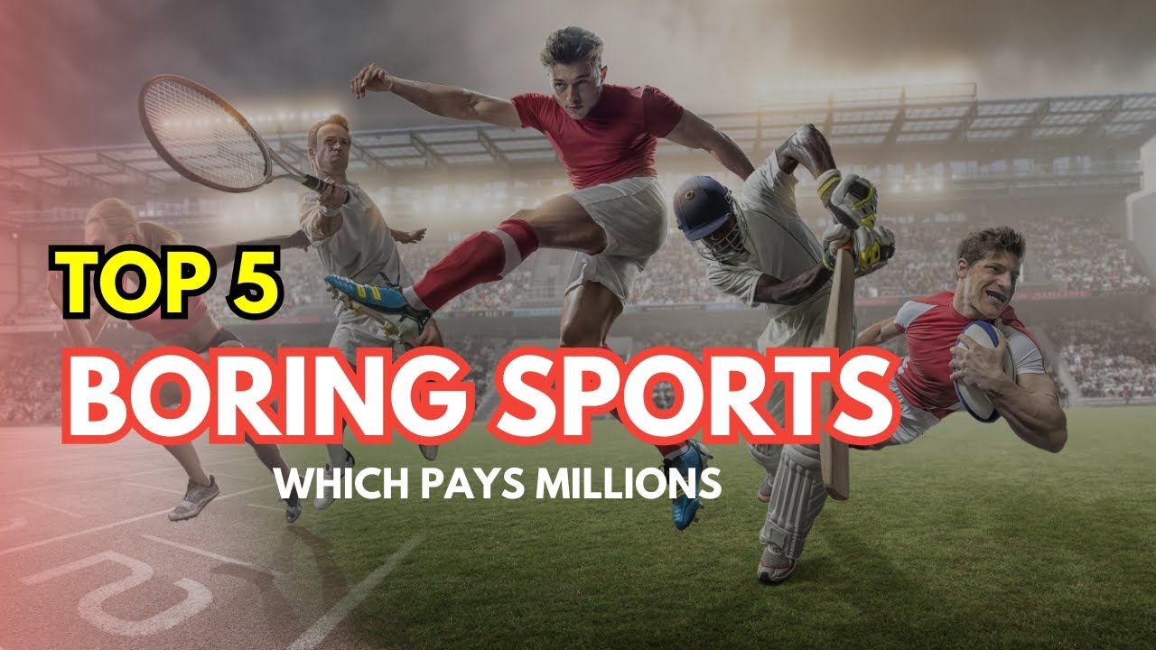 Top5 boring sports which pays millions I sports I Boring sports