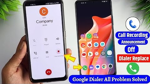 Google dialer all problem fixed auto call recording | call recording announcement | call recording