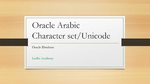 Unicode Character Set