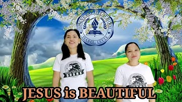 Beautiful Jesus is Beautiful with Lyrics| Kids Christian Action Song
