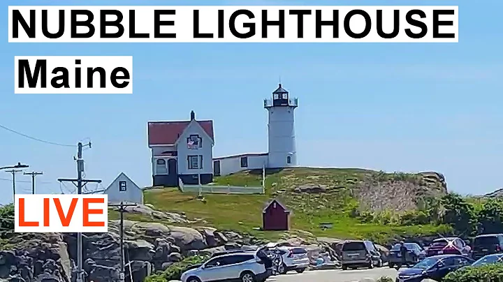 Nubble Lighthouse, York, Maine USA - LIVE