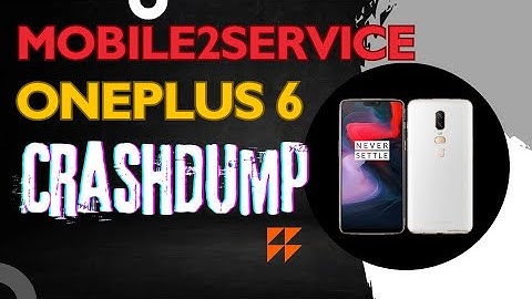 OnePlus 6 CrashDump Fix || Mobile2Service|| Ram Reball#mobile2service #viral #viral #repair#crashfix
