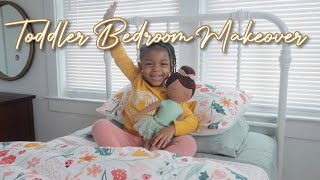 Toddler Girl Bedroom Makeover Part 1 |Building Her Big Bed & Target Room Decor|BEINGKIYANA